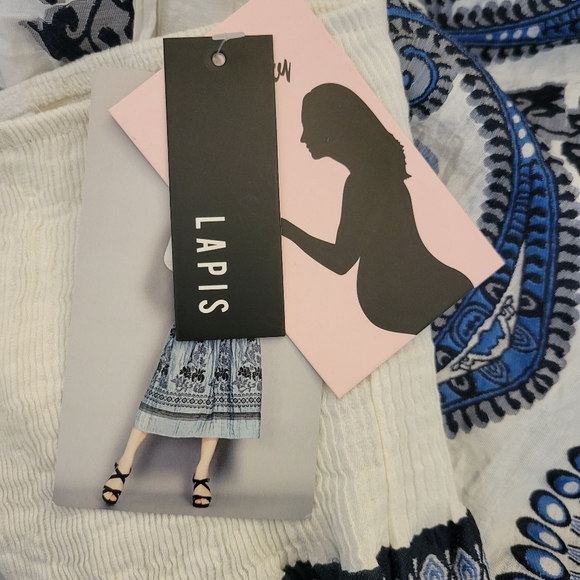 Lapis Convertible Dress/ Skirt /Maternity One Size - Picture 7 of 7